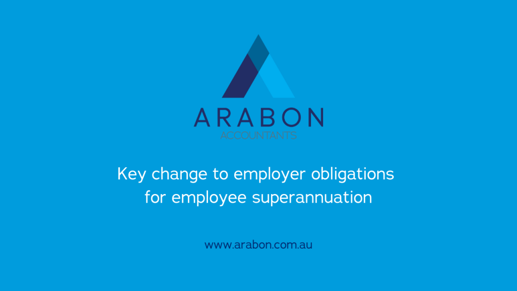 Arabon Accountants change to employee super